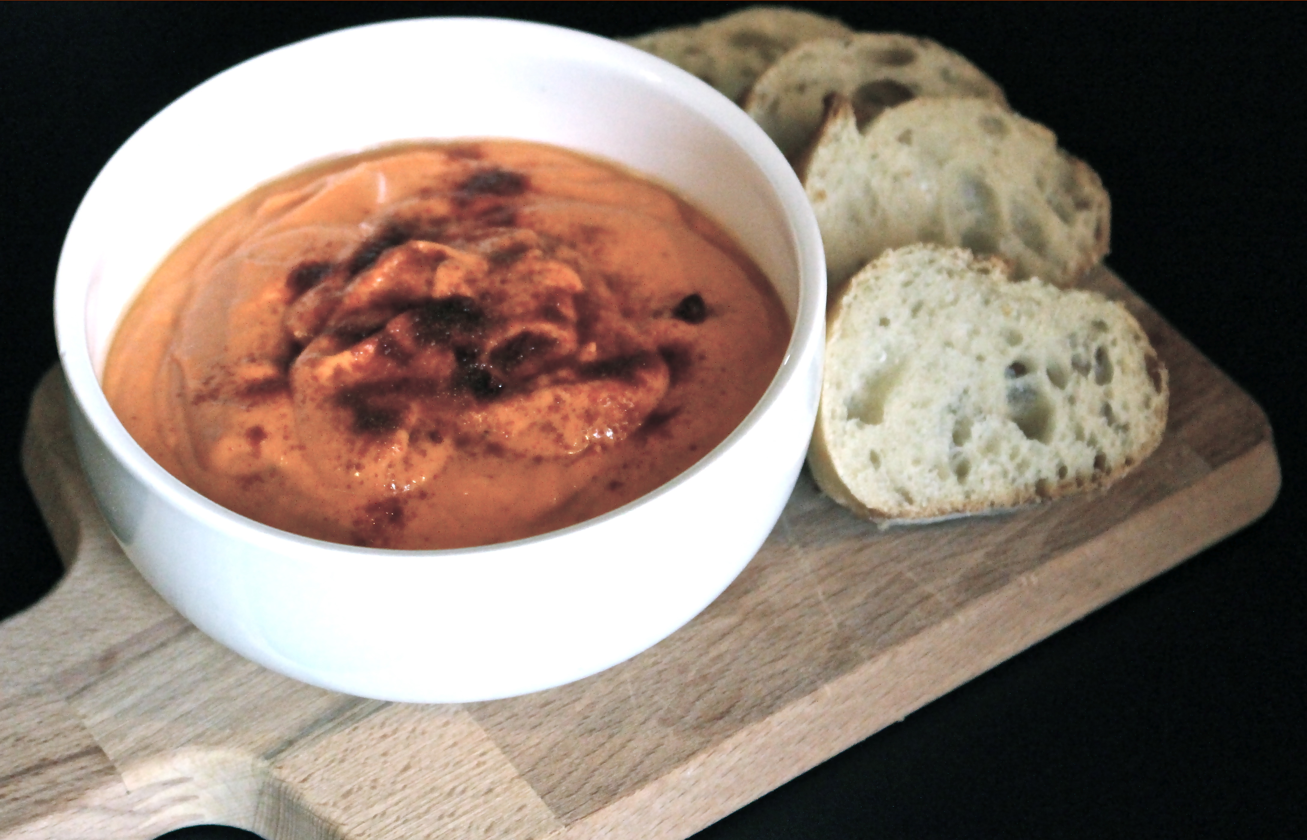 dip poivrons chèvre