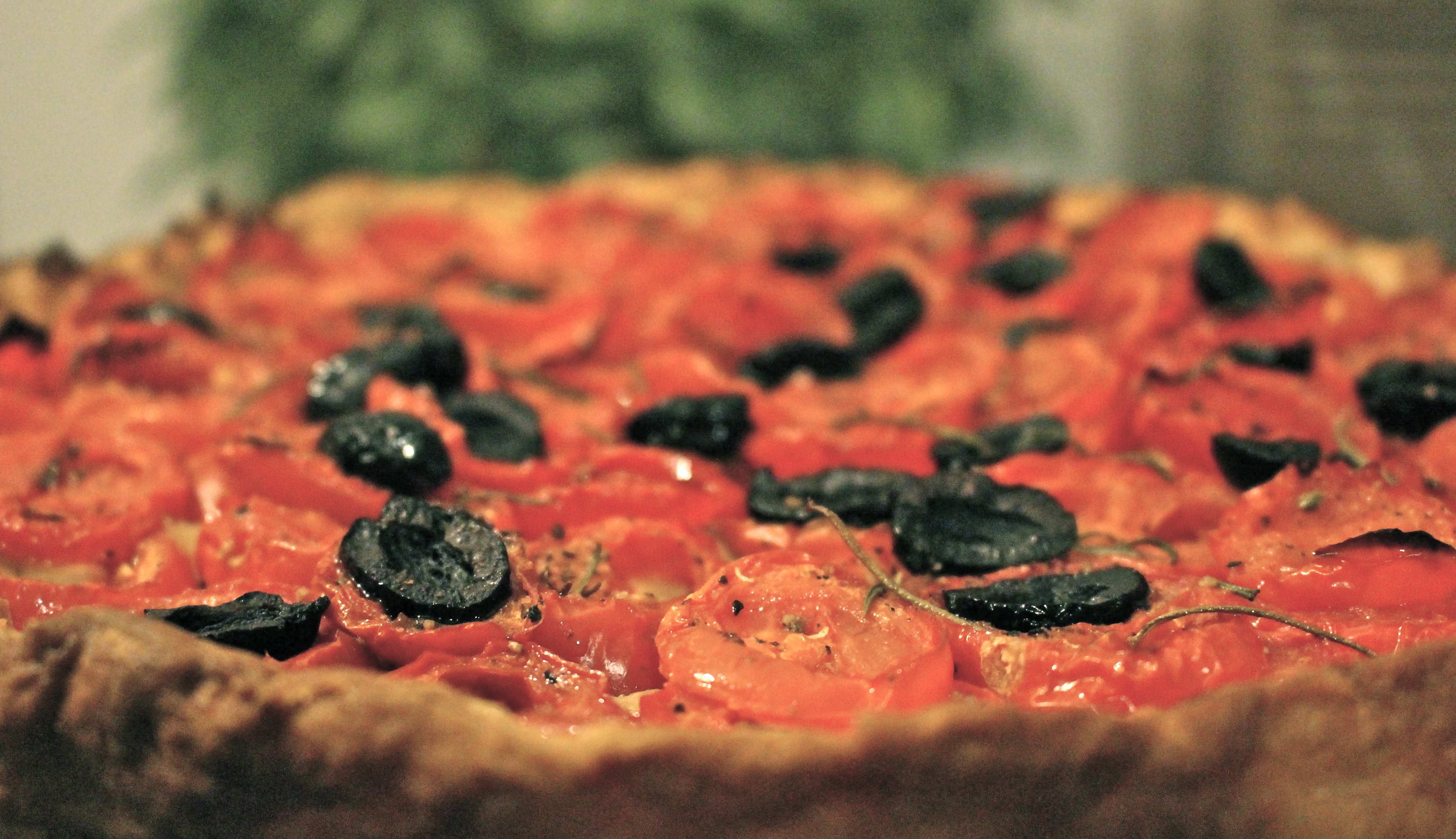 tarte tomates crème amande