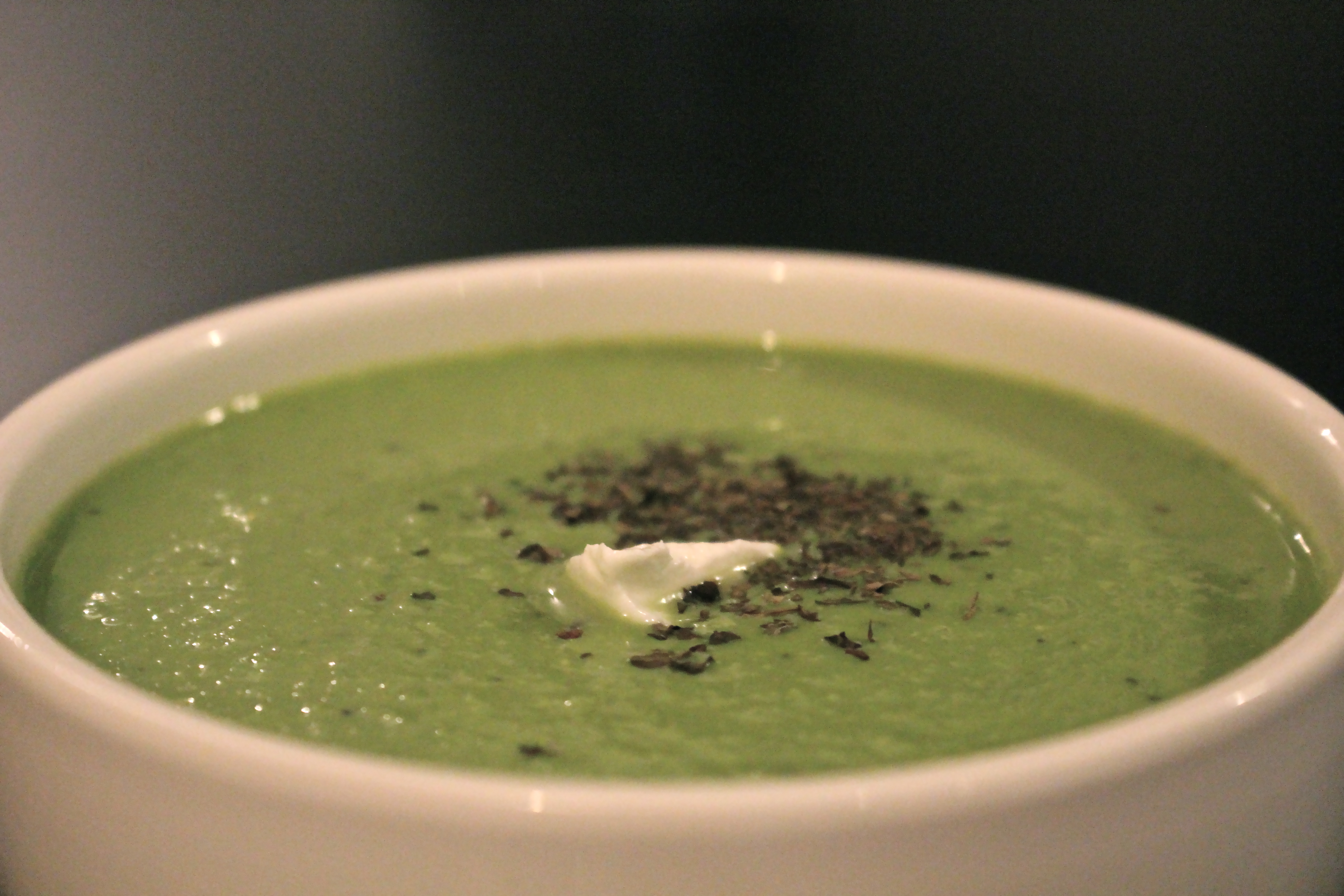 soupe petit poid